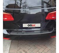 OMAC Protection Seuil de Pare-Chocs Arriére pour VW Touran 2010-2015 Foncé INOX
