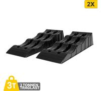 OMAC Rampe d'accès Pneus de voiture Soulèvement Stabilisation pour voiture Caravane 3,5 tonnes Set