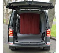 OMAC Rideaux De Séparation De Cabine pour Ford Transit Tourneo Custom L1 L2 Rot