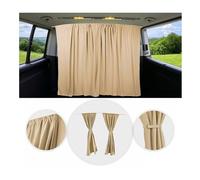 OMAC Rideaux De Séparation De Cabine pour Toyota Proace City Protection Solaire Beige
