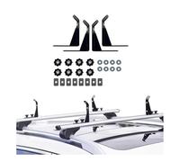 OMAC Set de Butées de Charge pour Barres de Toit réglables 4 pcs