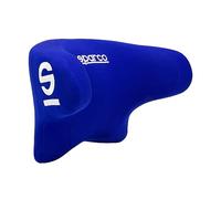 OMAC SPARCO Coussin de nuque ergonomique en mousse à mémoire de forme pour voiture Bleu