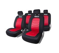 OMAC Sparco - Housses de siège universelles - Rouge - Avant et arrière