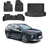 OMAC Tapis & bac de coffre Set pour Hyundai Tucson 2020-2025 Caoutchouc TPE 5x