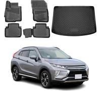 OMAC Tapis & bac de coffre Set pour Mitsubishi Eclipse Cross 2017-2025 TPE