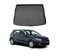 OMAC Tapis de Coffre antidérapant en Caoutchouc pour Golf 6 2008-2012 HB Noir