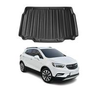 OMAC Tapis de coffre de voiture - Compatible avec Opel Mokka B 2021-2022 - Coupe 3D - Tapis de coffre toutes saisons - Noir