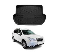 OMAC Tapis de coffre de voiture - Compatible avec Subaru Forester 2014-2018 - Coupe 3D - Noir