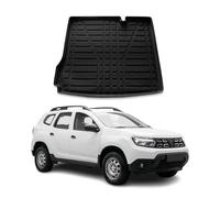 Omac - Tapis de coffre de voiture - Coupe 3D - Bord haut antidérapant en TPE - Idéal pour en toute saison - Compatible avec Renault Kangoo Multix 2018-2022 - Noir