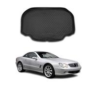 OMAC Tapis de Coffre de Voiture Protection de Coffre pour Classe SL R230 2001-2011 3D Ajustement Parfait Tapis de Coffre Noir