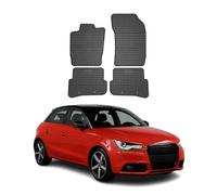 OMAC Tapis de Sol Compatible avec Audi A1 / A1 Sportback 2010-2018 Noir en Caoutchouc