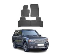 OMAC Tapis de Sol Compatible avec Land Rover Range Rover Vogue 2002-2012 Caoutchouc Noir