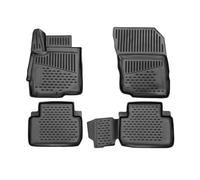 OMAC Tapis de Sol Compatible avec Mitsubishi Eclipse Cross 2017-2020 Pre-FL en Caoutchouc Noir
