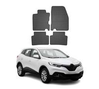 OMAC Tapis de Sol Compatible avec Renault Kadjar 2015-2018 Caoutchouc Noir