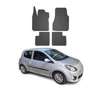 OMAC Tapis de Sol Compatible avec Renault Twingo 2007-2014 Caoutchouc Noir