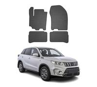 OMAC Tapis de Sol Compatible avec Suzuki Grand Vitara 2018-2026 Caoutchouc Noir
