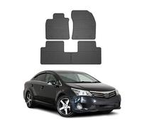 OMAC Tapis de Sol Compatible avec Toyota Avensis 2009-2018 Caoutchouc Noir
