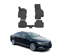 OMAC Tapis de Sol Compatible avec Volkswagen Passat B8 2014-2023 sur Mesure en Caoutchouc