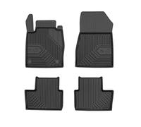 OMAC Tapis de Sol de Voiture pour Nissan Juke II 2019-2025 TPE Imperméable Noir 4Pcs