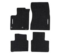 OMAC Tapis de Sol de Voiture pour Nissan Qashqai III 2021-2025 Velours Noir 4Pcs