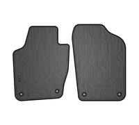 OMAC Tapis de Sol de Voiture pour VW Polo V 2009-17 Caoutchouc Imperméable 2Pcs