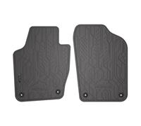 OMAC Tapis de Sol de Voiture pour VW Polo V 2009-2017 Caoutchouc Imperméable 2Pcs