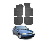 OMAC Tapis de Sol pour Audi A3 8L 1996-2003 Noir en Caoutchouc