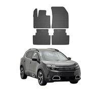 OMAC Tapis de Sol pour Citroen C5 Aircross 2018-2025 Caoutchouc Noir