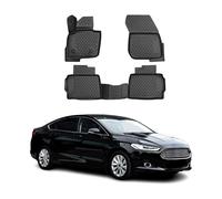 OMAC Tapis de Sol pour Ford Mondeo mk5 2014-2022 en Caoutchouc Noir