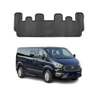 OMAC Tapis de sol pour Ford Transit Custom Titanium 2018-2022 2ème place Noir