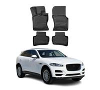 OMAC Tapis de sol pour Jaguar F-Pace 2016-2025 en caoutchouc Noir