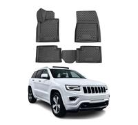 OMAC Tapis de sol pour Jeep Grand Cherokee 2013-2015 sur mesure en caoutchouc