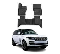 OMAC Tapis de sol pour Land Rover Range Rover L405 2015-2021 en caoutchouc Noir