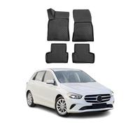 OMAC Tapis de Sol pour Mercedes W247 2019-2026 en Caoutchouc Noir