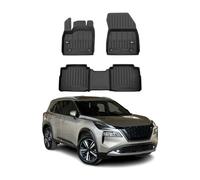 OMAC Tapis de Sol pour Nissan X-Trail IV T33 2021-2025 3 pièces en Caoutchouc