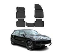 OMAC Tapis de Sol Compatible avec Porsche Cayenne 9YA 2017-2024 en Caoutchouc Noir