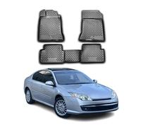 2007-2015 Renault Laguna Tapis de sol TPE noir 4 pièces