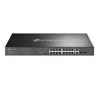 TP-Link Commutateur réseau Omada DS1018GMP V1.6 - 18 ports Gigabit (16 PoE+, 2 SFP) 250 W