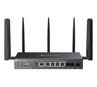 TP-Link Omada DR3650v-4G V1 - Passerelle - 1GbE - Wi-Fi 6 - 4G, 3G - 2.4 GHz, 5 GHz - 4G LTE-FDD B1/B3/B5/B7/B8/B20/B28/B32 4G LTE-TDD B38/B40/B41 3G DC-HSDPA/HSPA+/HSDPA/HSUPA/WCDMA B1/B3/B5/B8 - por