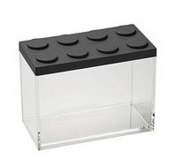 omada Conteneur alimentaire rectangulaire en brique Design 2L avec couvercle empilable et récipient transparent de haute qualité - Ligne Brickstore