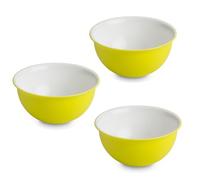 OMADA Design 3 bols antibactériens de 1,5 l, en plastique, incassables, lavables au lave-vaisselle, fabriqués en Italie, ligne Sanaliving