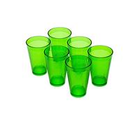 Omada Design 6 verres à cocktail/boissons de 400 ml, empilables, incassables, en plastique pour usage extérieur, ligne Samba