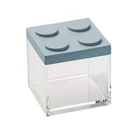 OMADA Design Boîte à briques pour aliments de 500 ml avec couvercle empilable et récipient transparent de haute qualité - Ligne Brickstore