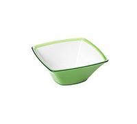 Omada Design bol de cuisine de 1,3 L, saladier en acrylique incassable, lavable au lave-vaisselle, fabriqué en Italie, ligne Square