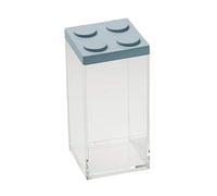 Omada Design Conteneur alimentaire en brique 1,5L avec couvercle empilable et récipient transparent de haute qualité - Ligne Brickstore