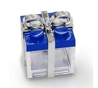 Omada Design décoratif pour boîte type brique en plexiglas (24 pièces) transparent format 5 x 5 x 5 cm, pour bonbonnières ou boules de Noël.