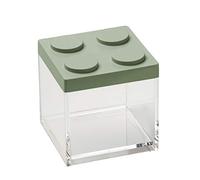 Omada Design Récipient alimentaire en brique 500 ml avec couvercle empilable et récipient transparent de haute qualité - Ligne Brickstore