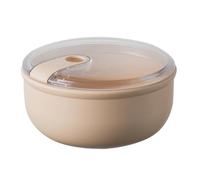 omada Design - Récipient Alimentaire Rond hermétique de 0,75 L avec Couvercle Transparent - Made in Italy - Pull Box Line