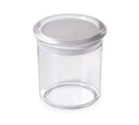 omada Design Récipient en plastique de 0,75 litre de 12,5 cm de hauteur, ligne Trendy, Blanc