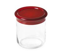 Omada Design Récipient en plastique de 0,75 litre de 12,5 cm de hauteur, ligne Trendy,Rouge